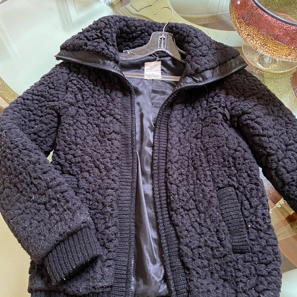Pins and Needles Teddy Bomber Jacket